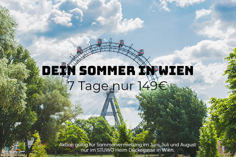 Sommer Aktion STUWO Dückegasse